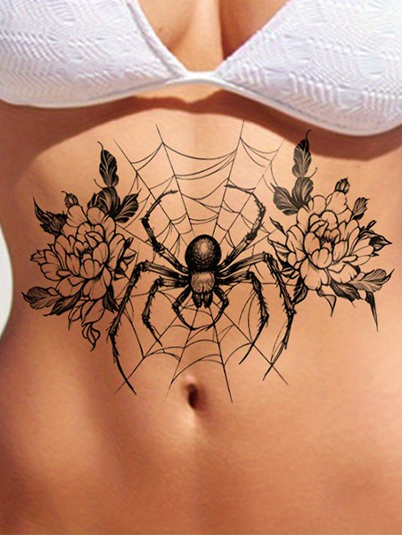 Chest and Back Tattoo Stickers